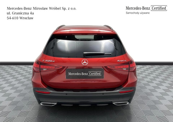 Mercedes-Benz Klasa C cena 289900 przebieg: 8000, rok produkcji 2022 z Wrocław małe 497